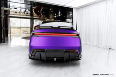 Tesla Model Y Juniper 2026-ON with Aftermarket Parts - V2 Rear Spoiler Carbon Fiber / FRP from CMST Tuning