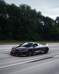 McLaren 720S 2018 2019 2020 2021 2022 2023 with Aftermarket Parts - V3 Front Lip Carbon Fiber / FRP from CMST Tuning