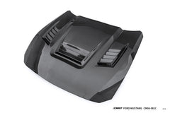 Ford Mustang S650 2.3 Ecoboost 5.0 GT Dark Horse 2024-ON with Aftermarket Parts - V3 Hood Carbon Fiber / FRP from CMST Tuning
