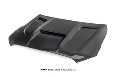 Mercedes Benz C-Class C63S C63 C43 AMG C300 W206 S206 2021-ON with Aftermarket Parts - V3 Hood Carbon Fiber / FRP from CMST Tuning