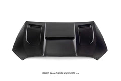 Mercedes Benz C-Class C63S C63 C43 AMG C300 W206 S206 2021-ON with Aftermarket Parts - V3 Hood Carbon Fiber / FRP from CMST Tuning