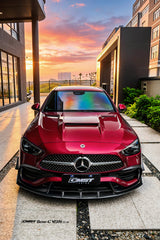 Mercedes Benz C-Class C63S C63 C43 AMG C300 W206 S206 2021-ON with Aftermarket Parts - V3 Hood Carbon Fiber / FRP from CMST Tuning