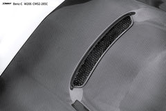 Mercedes Benz C-Class C63S C63 C43 AMG C300 W206 S206 2021-ON with Aftermarket Parts - V1 Hood Carbon Fiber / FRP from CMST Tuning