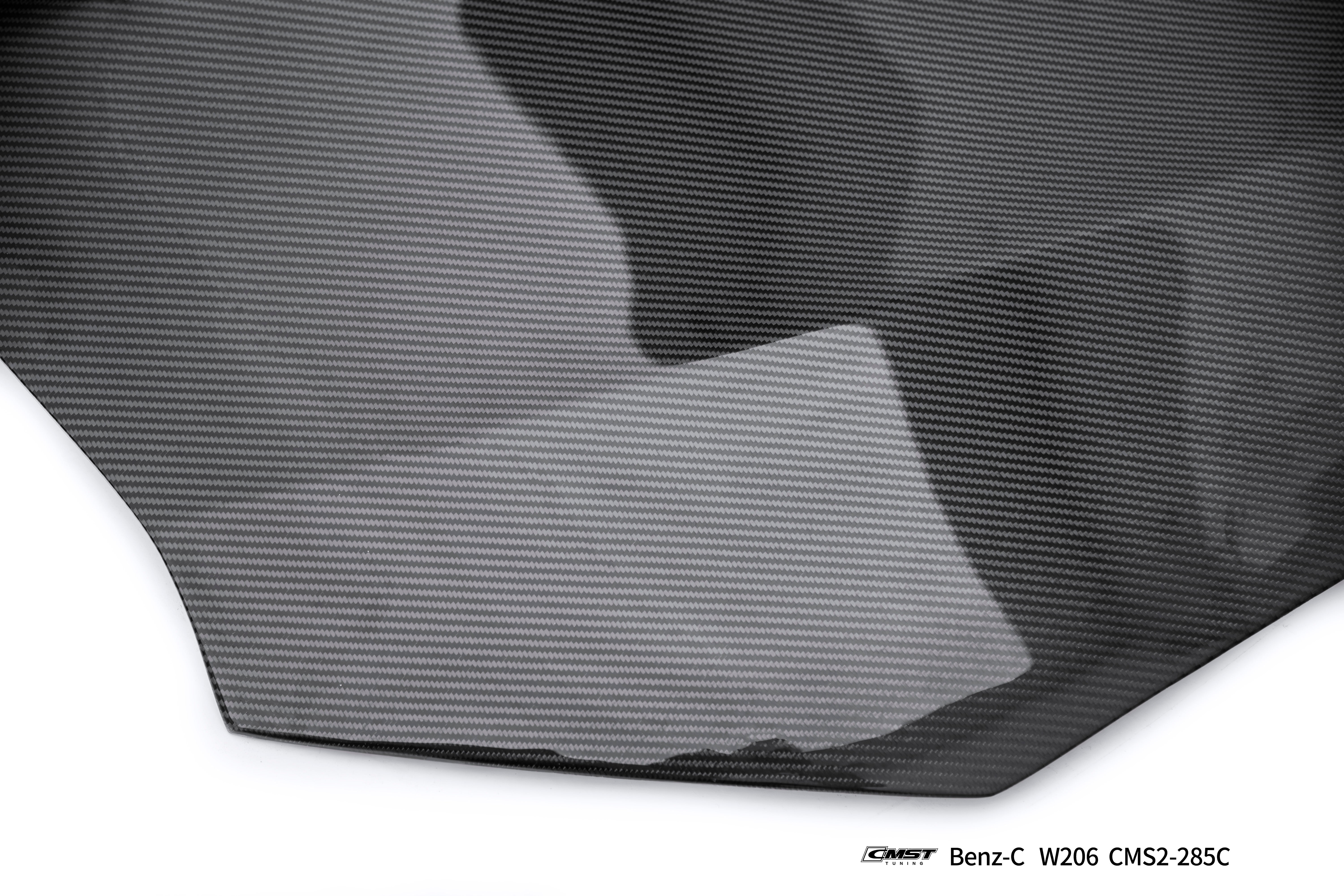 Mercedes Benz C-Class C63S C63 C43 AMG C300 W206 S206 2021-ON with Aftermarket Parts - V1 Hood Carbon Fiber / FRP from CMST Tuning