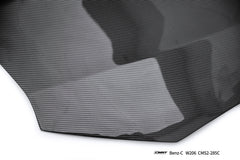 Mercedes Benz C-Class C63S C63 C43 AMG C300 W206 S206 2021-ON with Aftermarket Parts - V1 Hood Carbon Fiber / FRP from CMST Tuning