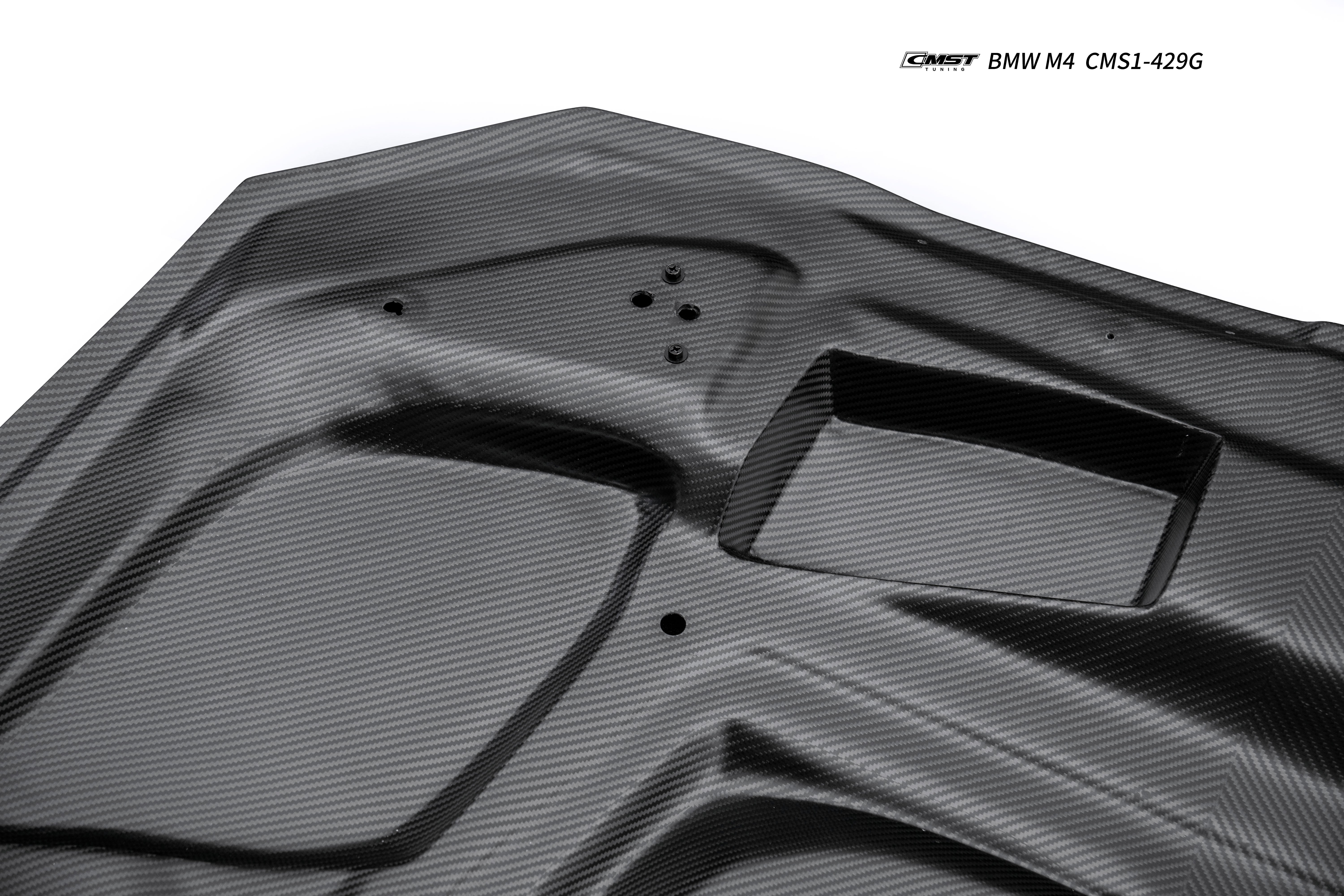 BMW M3CS M3C M3 G80 G81 2021-ON &  M4CS M4C M4 G82 G83 2021-ON with Aftermarket Parts - V4 Style Hood Carbon Fiber / FRP from CMST Tuning