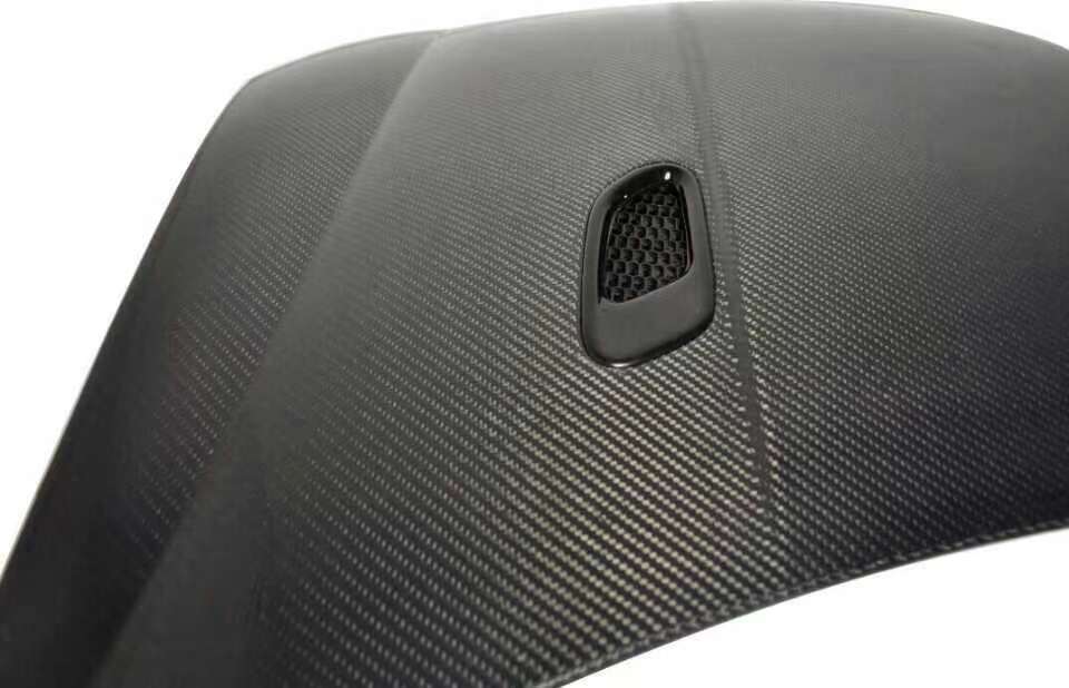 Volkswagen Golf Base GTI R MK6 MK6.5 2010 2011 2012 2013 2014 with Aftermarket Parts - V2 Hood Bonnet Carbon Fiber / FRP from CMST Tuning