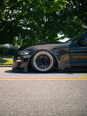 Ford Mustang GT 5.0 Mach1 Bullitt Ecoboost 2.3 S550.2 2018 2019 2020 2021 2022 2023 with Aftermarket Parts - Widebody Front Fenders & Wheel Arches Carbon Fiber / FRP from CMST Tuning