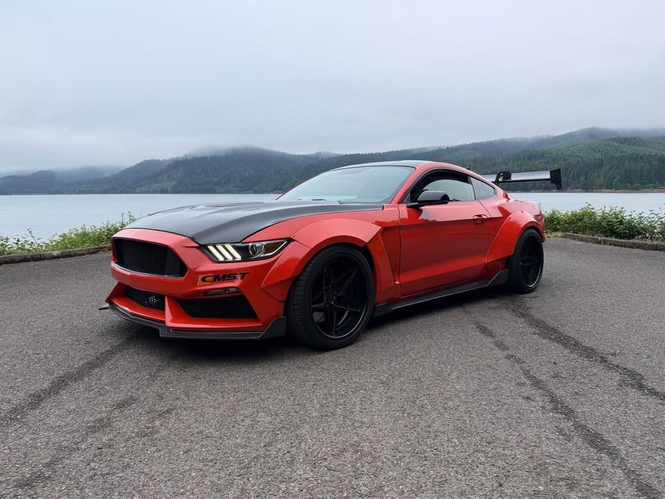 CMST Tuning Widebody Front & Rear Wheel Arches for Ford Mustang S550.1 2015- 2017 - Performance SpeedShop