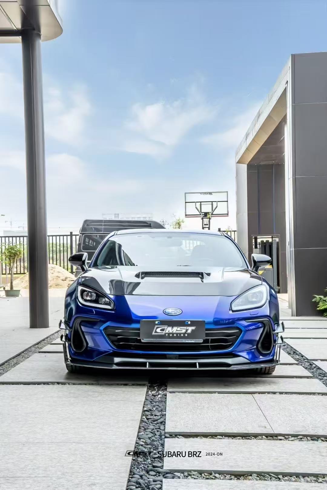 Subaru BRZ ZD8 & Toyota GR86 ZN8 2022-ON with Aftermarket Parts - V3 Hood Carbon Fiber / FRP from CMST Tuning