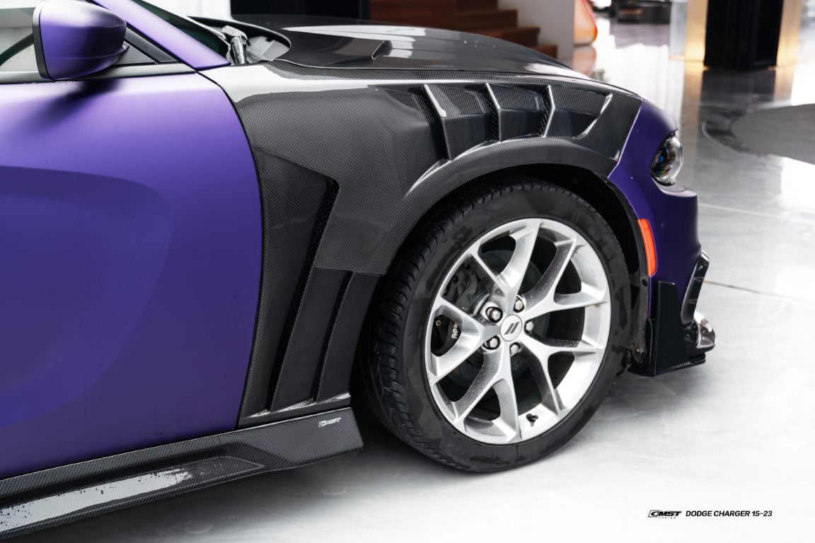 CMST Tuning Carbon Fiber Fenders for Dodge Charger GT R/T Daytona Scat Pack Hellcat