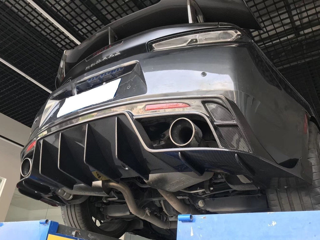 Ventus Veloce Carbon Fiber 2016-2021 Chevrolet Camaro Rear Diffuser ...