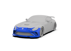 Mercedes Benz AMG GT/GTS/GTC C190 (fits both Pre-facelift & facelift) 2015 2016 2017 2018 2019 2020 2021 with Aftermarket Parts - Paragon Style Front Bumper & Lip Carbon Fiber / FRP from Robot Craftsman