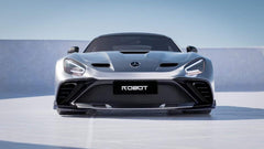 Mercedes Benz AMG GT/GTS/GTC/GTR C190 (fits both Pre-facelift & facelift) 2015-2021 with Aftermarket Parts - Paragon Style Carbon Fiber & FRP Hood from Robot Craftsman