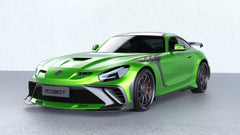 Mercedes Benz AMG GT/GTS C190 (fits both Pre-facelift & facelift) 2015 2016 2017 2018 2019 2020 2021 with Aftermarket Parts - Paragon Side Skirts Carbon Fiber / FRP from Robot Craftsman