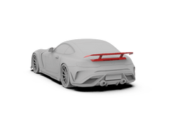 Mercedes Benz AMG GT/GTS/GTC/GTR C190 (fits both Pre-facelift & facelift) 2015-2021 with Aftermarket Parts - Paragon Style Carbon Fiber & FRP Rear Wing from Robot Craftsman