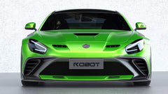 Mercedes Benz AMG GT/GTS/GTC/GTR C190 (fits both Pre-facelift & facelift) 2015 2016 2017 2018 2019 2020 2021 with Aftermarket Parts - Paragon Style Hood Carbon Fiber / FRP from Robot Craftsman