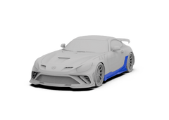 Mercedes Benz AMG GT/GTS C190 (fits both Pre-facelift & facelift) 2015 2016 2017 2018 2019 2020 2021 with Aftermarket Parts - Paragon Side Skirts Carbon Fiber / FRP from Robot Craftsman