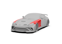 Mercedes Benz AMG GT/GTS C190 (fits both Pre-facelift & facelift) 2015 2016 2017 2018 2020 2021 with Aftermarket Parts - Paragon Style Full Body Kit Package FRP / Carbon Fiber from Robot Craftsman