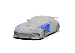 Mercedes Benz AMG GT/GTS C190 (fits both Pre-facelift & facelift) 2015 2016 2017 2018 2020 2021 with Aftermarket Parts - Paragon Style Full Body Kit Package FRP / Carbon Fiber from Robot Craftsman