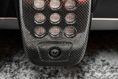Aero Republic OEM 1:1 Style Rear Fog Lamp Cover for Ferrari 488 GTB & Spider Dry Pre-preg Carbon Fiber