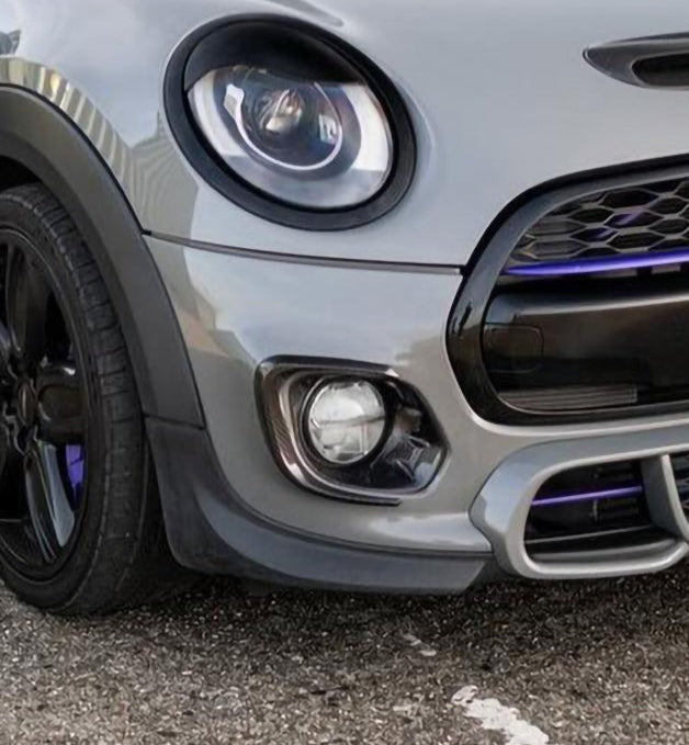 MINI Cooper JCW (John Cooper Works) S Base F56 LCI 2022-ON with Aftermarket Parts - Fog Light Bezel Carbon Fiber/FRP from Geex Village