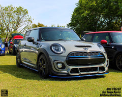 MINI Cooper JCW (John Cooper Works) S Base F56 LCI 2022-ON with Aftermarket Parts - Fog Light Bezel Carbon Fiber/FRP from Geex Village