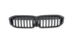 BMW 3 Series M340i 330i 320i G20 G21 Pre-LCI 2019 2020 2021 2022 with Aftermarket Parts - M Performance Style Front Kidney Grill ABS from DuPont Tech