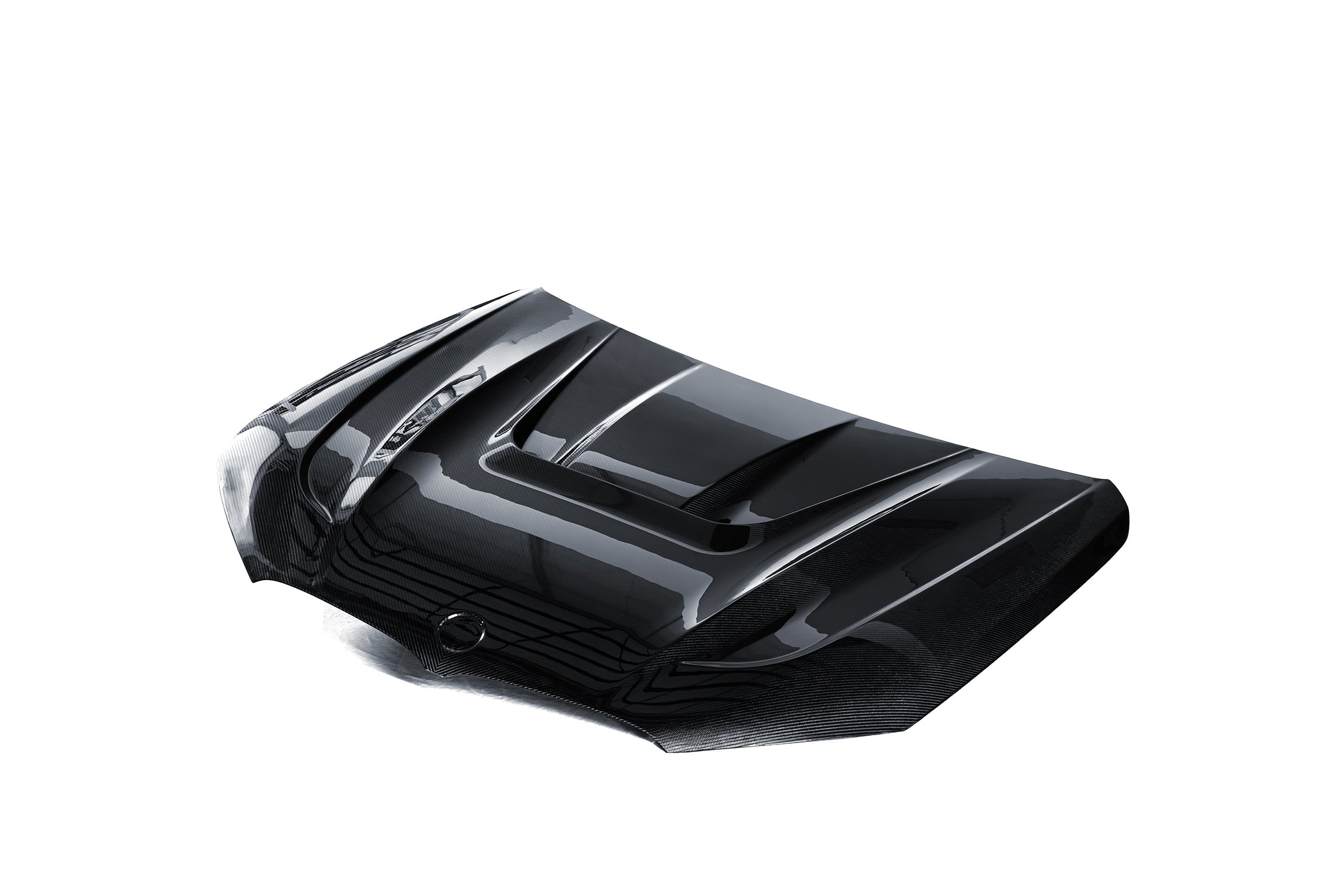 BMW M8 M8C F91 F92 F93 2019-ON with Aftermarket Parts - PT Hood Trim Pre-preg Carbon Fiber from Ventus Veloce
