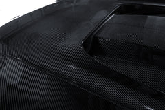 BMW M8 M8C F91 F92 F93 2019-ON with Aftermarket Parts - PT Hood Trim Pre-preg Carbon Fiber from Ventus Veloce