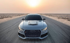 DarwinPro Clearview Glass Transparent Hood Bonnet for Audi A7 S7 RS7 C7 C7.5 Carbon Fiber/FRP 2012-2018