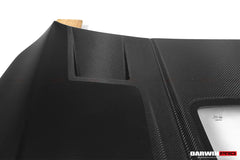 DarwinPro Clearview Glass Transparent Hood Bonnet for Audi A7 S7 RS7 C7 C7.5 Carbon Fiber/FRP 2012-2018