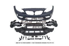 BMW M2/M2C F87 2016 2017 2018 2019 2020 2021 & 2 Series M240i M235i 230i 228i F22 2014 2015 2016 2017 2018 2019 2020 2021 with Aftermarket Parts - 1:1 M2C Conversion Upgrade Style Front Bumper PP Polypropylene from DuPont Tech