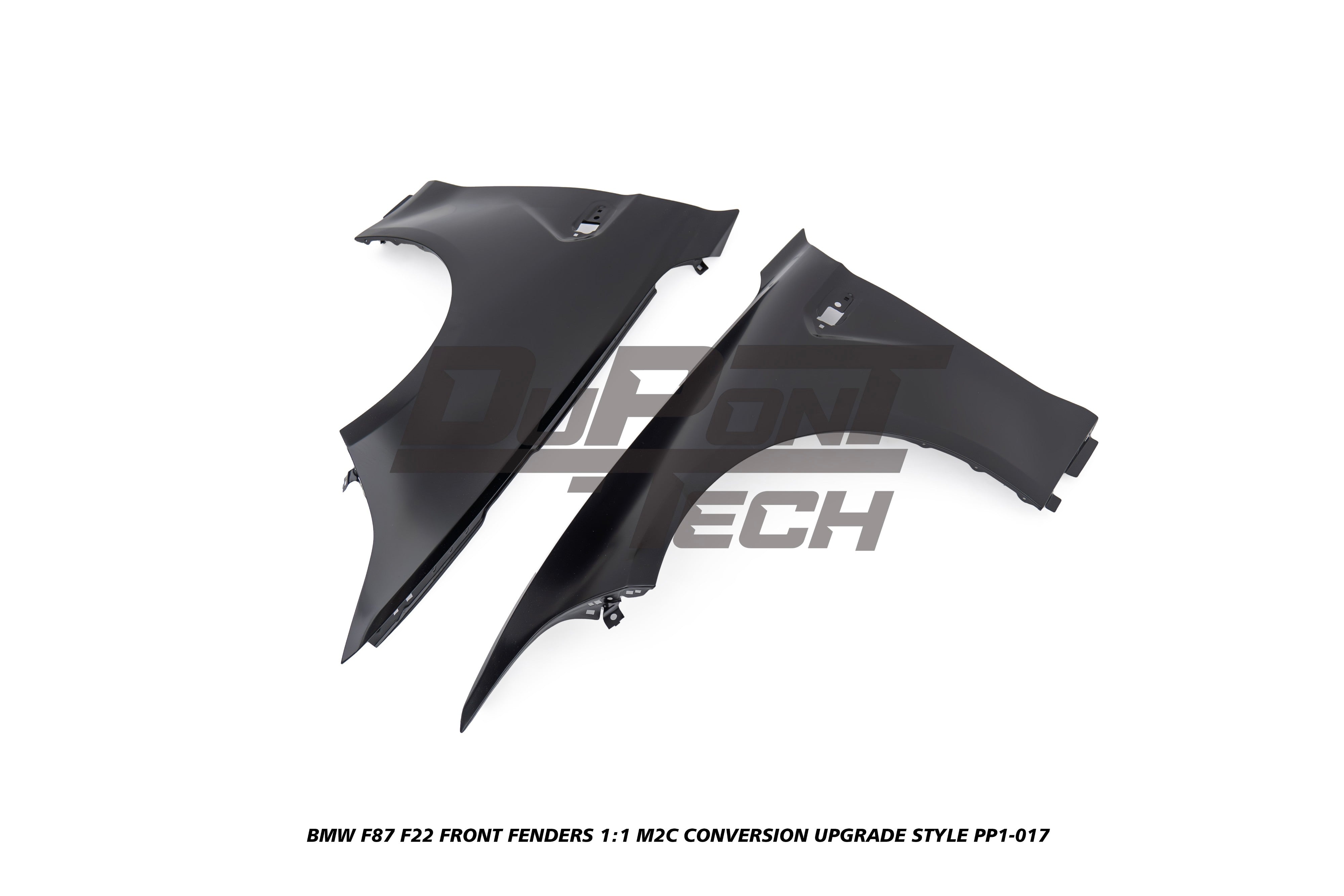 BMW M2/M2C F87 2016 2017 2018 2019 2020 2021 & 2 Series M240i M235i 230i 228i F22 2014 2015 2016 2017 2018 2019 2020 2021 with Aftermarket Parts - 1:1 M2C Conversion Upgrade Style Front Fenders Metal from DuPont Tech