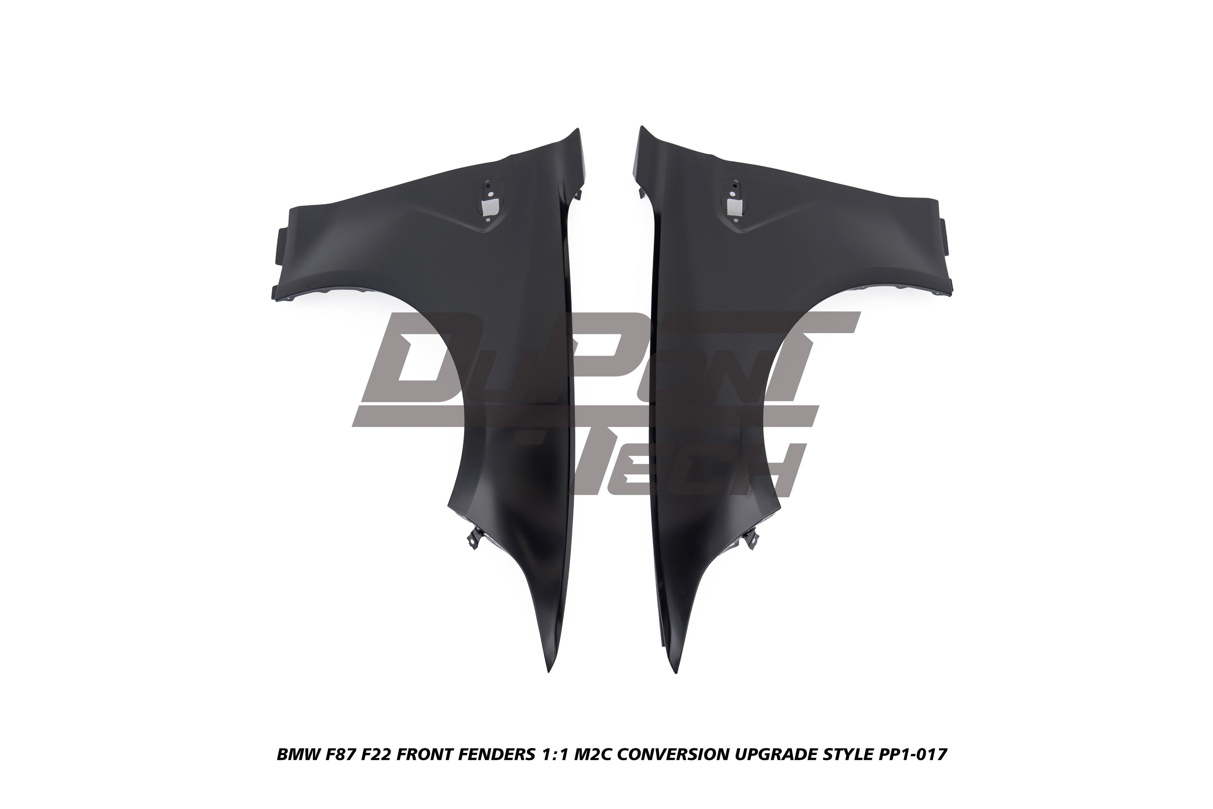 BMW M2/M2C F87 2016 2017 2018 2019 2020 2021 & 2 Series M240i M235i 230i 228i F22 2014 2015 2016 2017 2018 2019 2020 2021 with Aftermarket Parts - 1:1 M2C Conversion Upgrade Style Front Fenders Metal from DuPont Tech