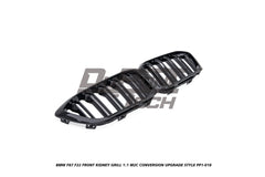 BMW M2C F87 2016 2017 2018 2019 2020 2021 & 2 Series M240i M235i 230i 228i F22 2014 2015 2016 2017 2018 2019 2020 2021 with Aftermarket Parts - 1:1 M2C Conversion Upgrade Style Front Kidney Grill ABS from DuPont Tech