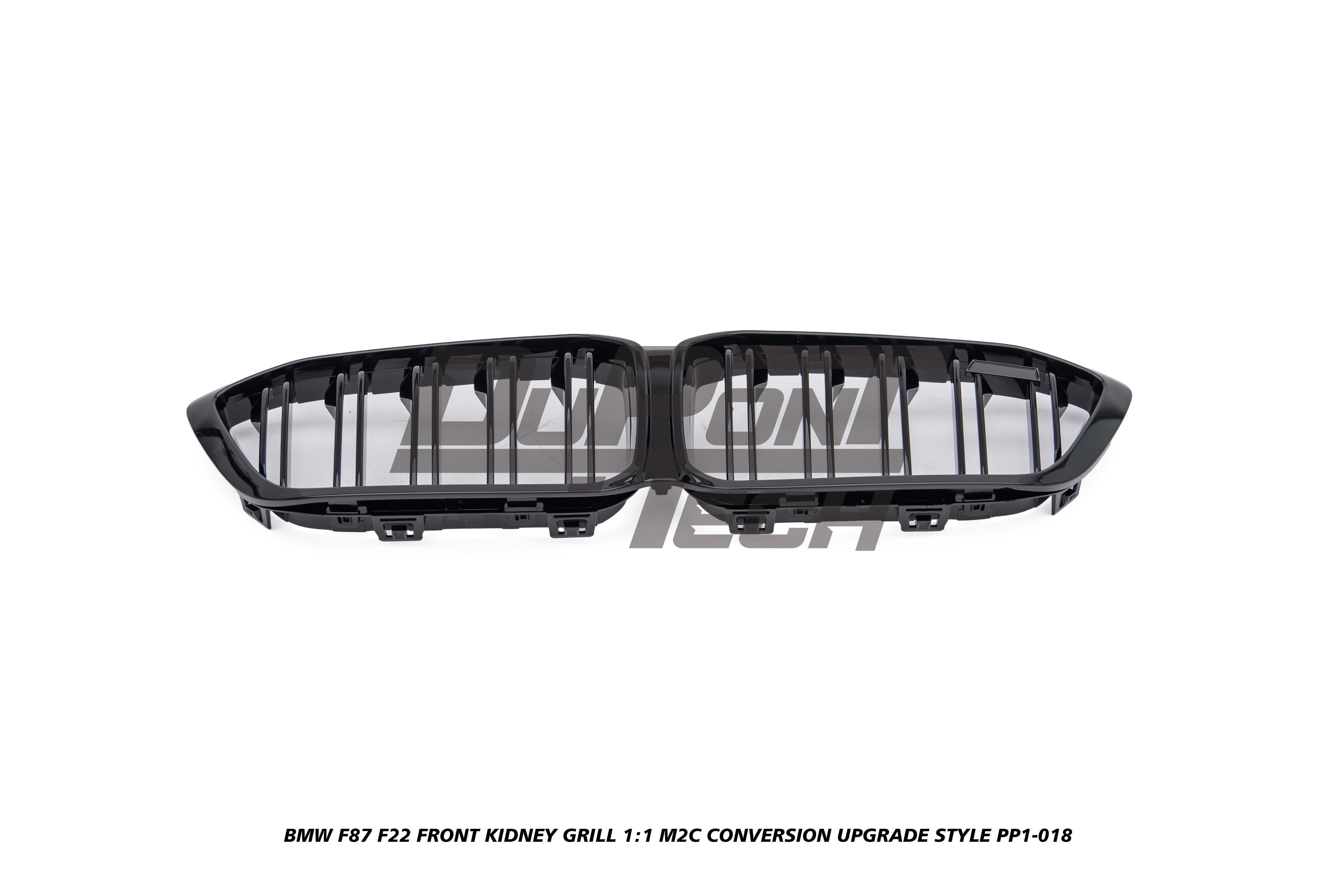 BMW M2C F87 2016 2017 2018 2019 2020 2021 & 2 Series M240i M235i 230i 228i F22 2014 2015 2016 2017 2018 2019 2020 2021 with Aftermarket Parts - 1:1 M2C Conversion Upgrade Style Front Kidney Grill ABS from DuPont Tech