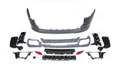BMW X5 G05 M50i x/s Drive 40i Pre-LCI 2019 2020 2021 2022 2023 with Aftermarket Parts - 1:1 M Performance Conversion Style Rear Bumper PP Polypropylene from DuPont Tech