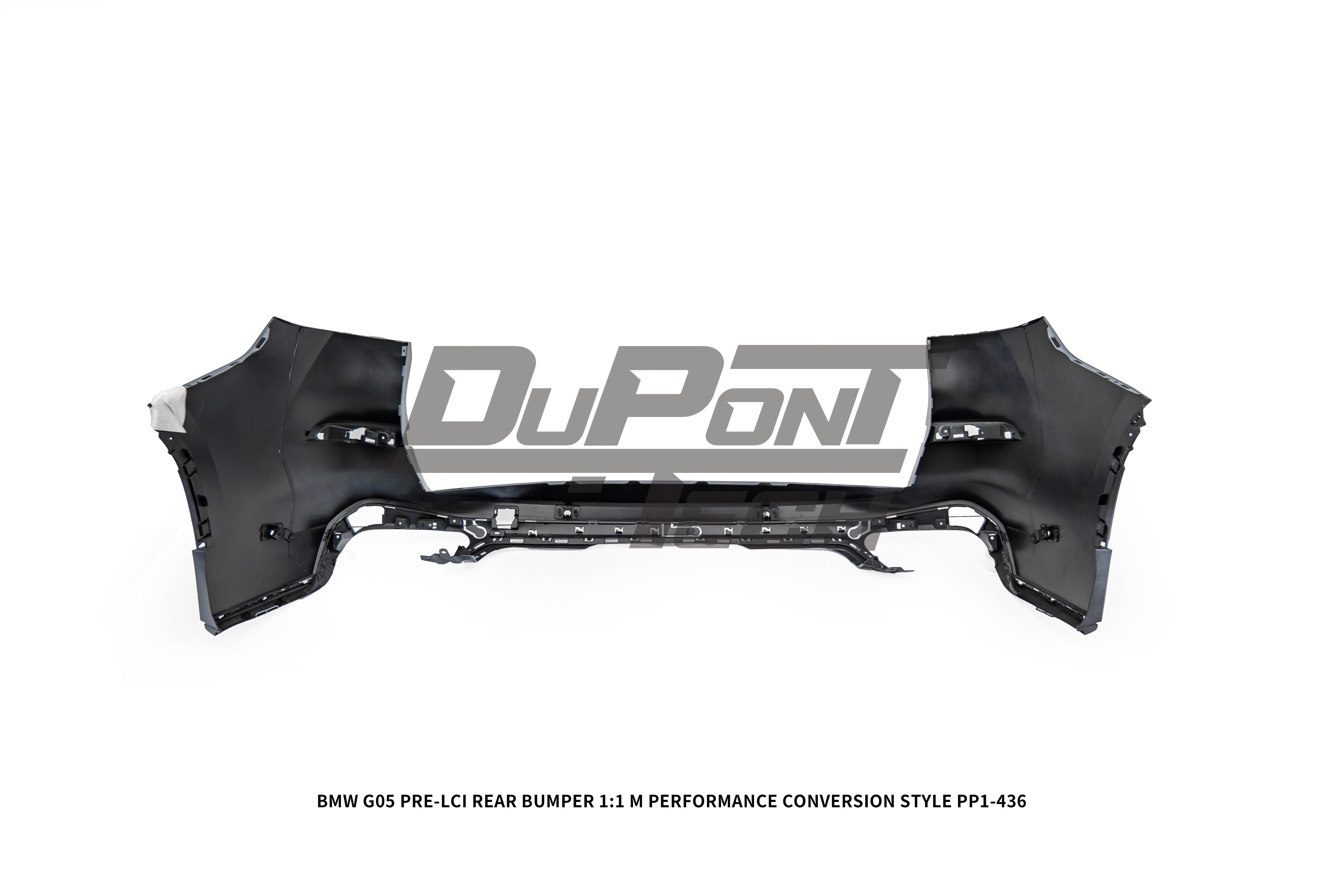 BMW X5 G05 M50i x/s Drive 40i Pre-LCI 2019 2020 2021 2022 2023 with Aftermarket Parts - 1:1 M Performance Conversion Style Rear Bumper PP Polypropylene from DuPont Tech