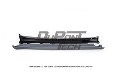 BMW X5 G05 M50i x/s Drive 40i Pre-LCI 2019 2020 2021 2022 2023 with Aftermarket Parts - 1:1 M Performance Conversion Style Side Skirts PP Polypropylene from DuPont Tech