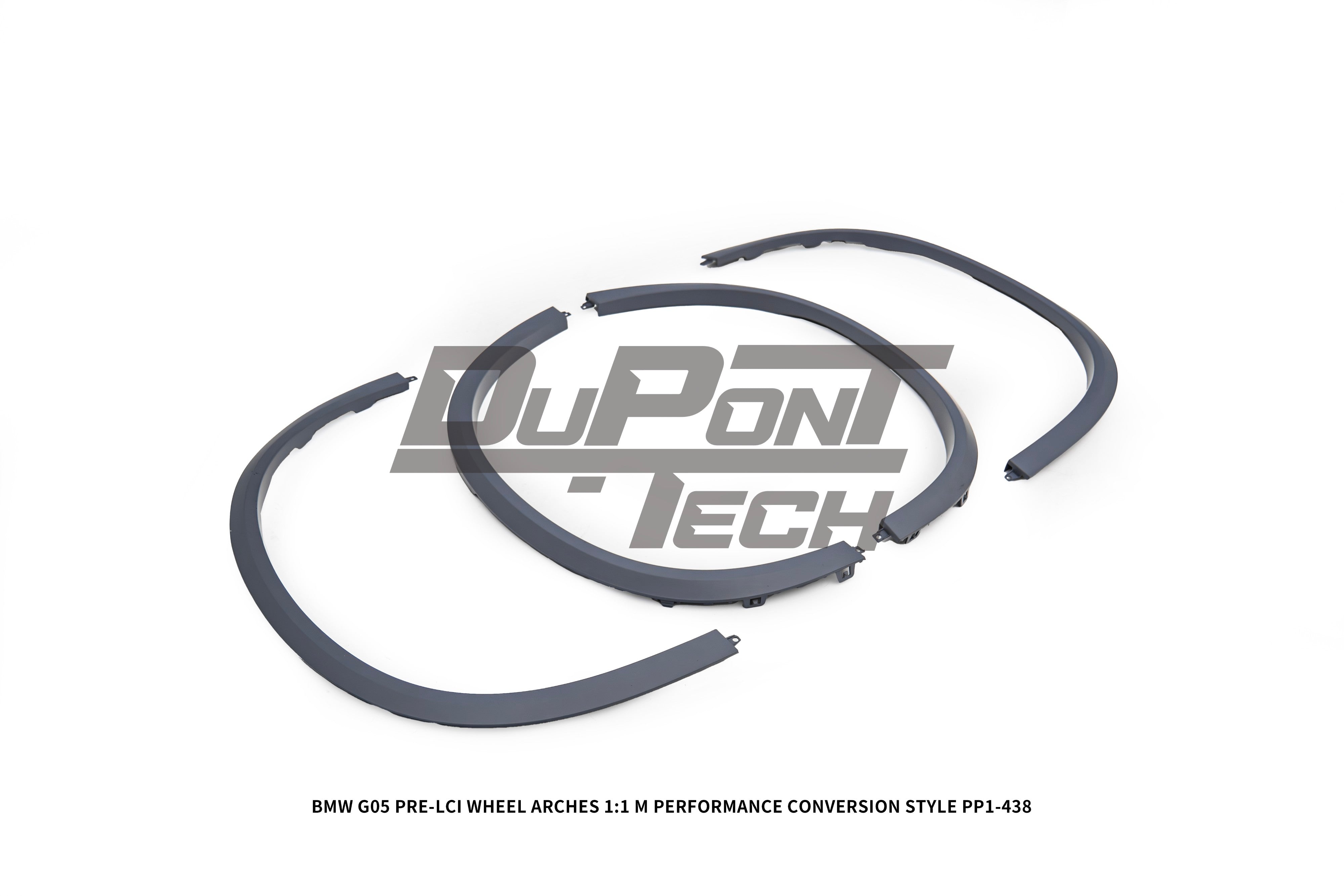 BMW X5 G05 M50i x/s Drive 40i Pre-LCI 2019 2020 2021 2022 2023 with Aftermarket Parts - 1:1 M Performance Conversion Style Wheel Arches PP Polypropylene from DuPont Tech