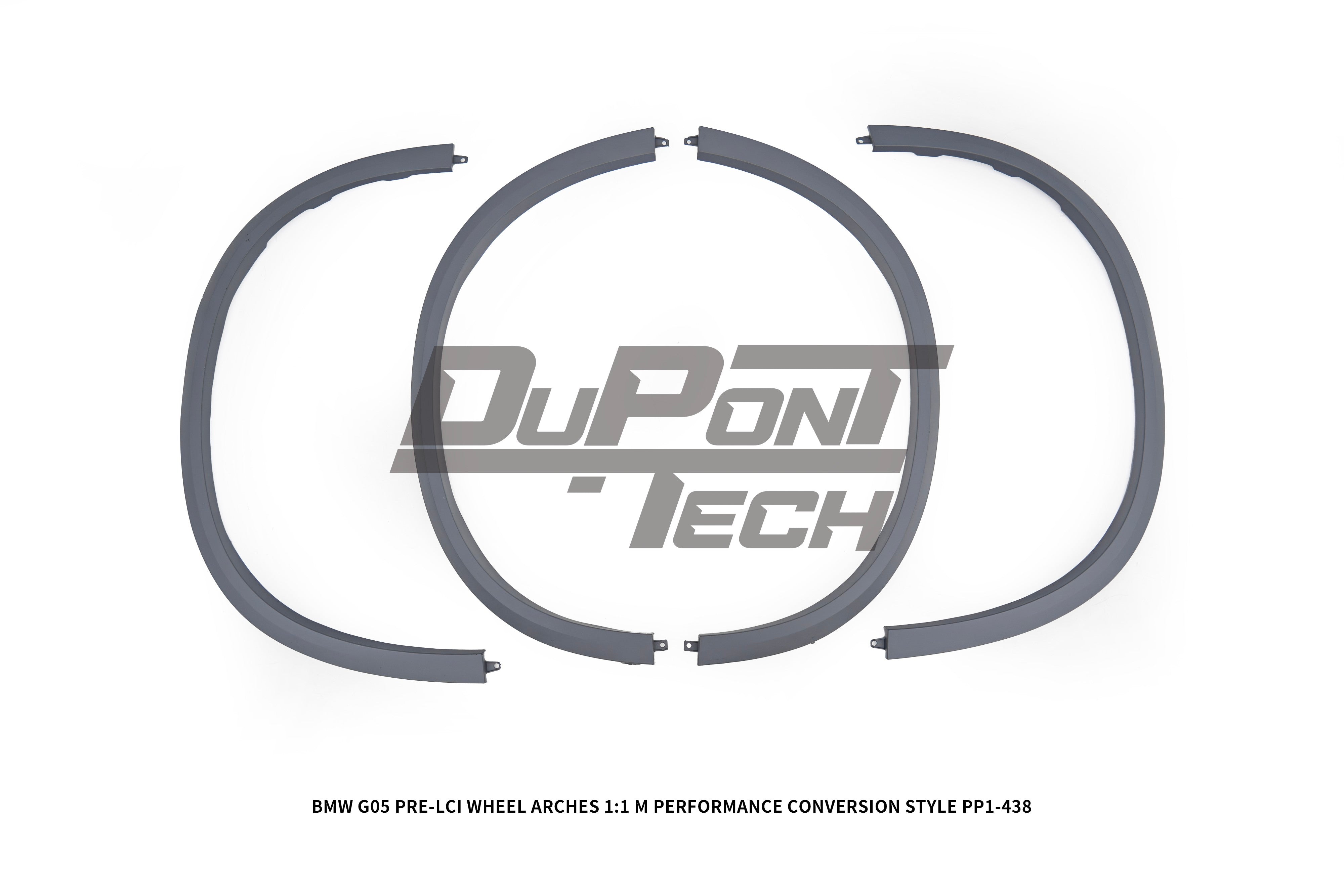 BMW X5 G05 M50i x/s Drive 40i Pre-LCI 2019 2020 2021 2022 2023 with Aftermarket Parts - 1:1 M Performance Conversion Style Wheel Arches PP Polypropylene from DuPont Tech