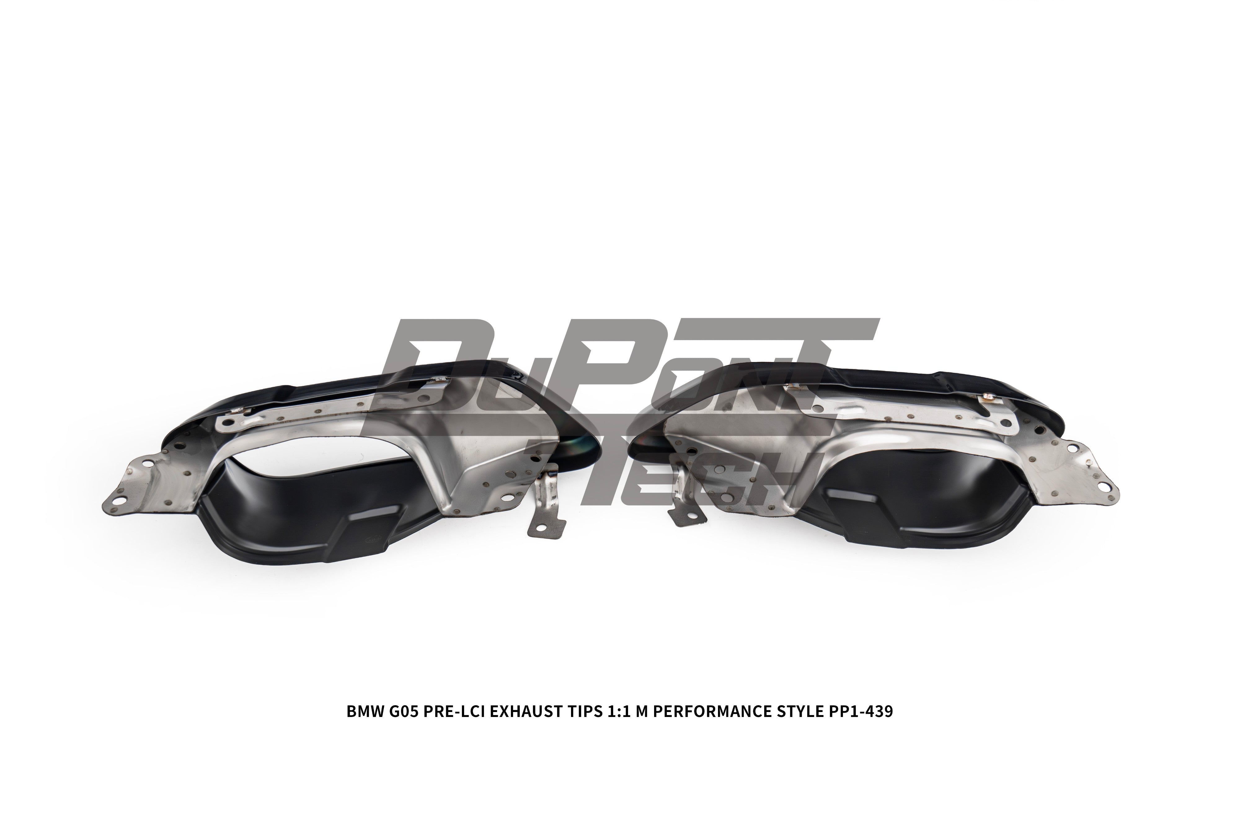 BMW X5 G05 M50i x/s Drive 40i Pre-LCI 2019 2020 2021 2022 2023 with Aftermarket Parts - 1:1 M Performance Style Exhaust Tips Stainless Steel from DuPont Tech