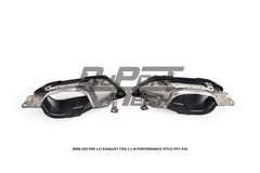 BMW X5 G05 M50i x/s Drive 40i Pre-LCI 2019 2020 2021 2022 2023 with Aftermarket Parts - 1:1 M Performance Style Exhaust Tips Stainless Steel from DuPont Tech