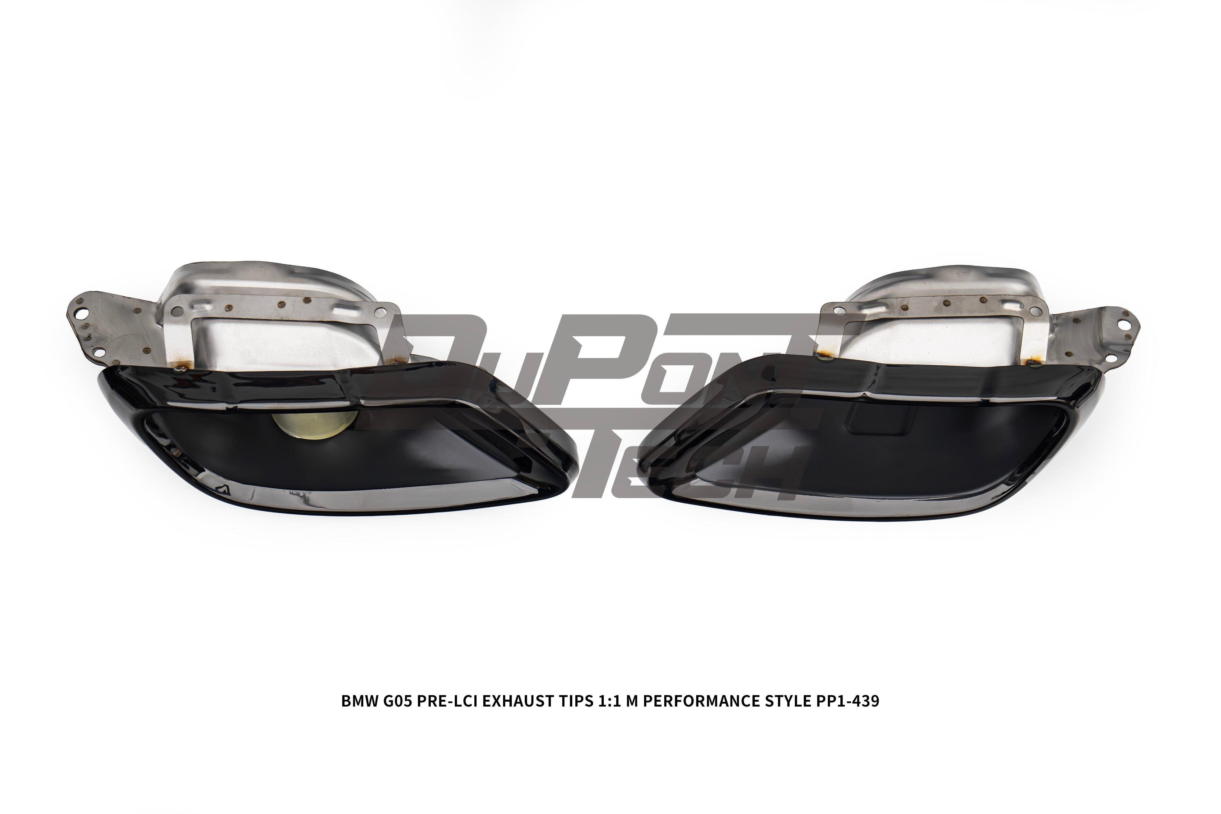 BMW X5 G05 M50i x/s Drive 40i Pre-LCI 2019 2020 2021 2022 2023 with Aftermarket Parts - 1:1 M Performance Style Exhaust Tips Stainless Steel from DuPont Tech