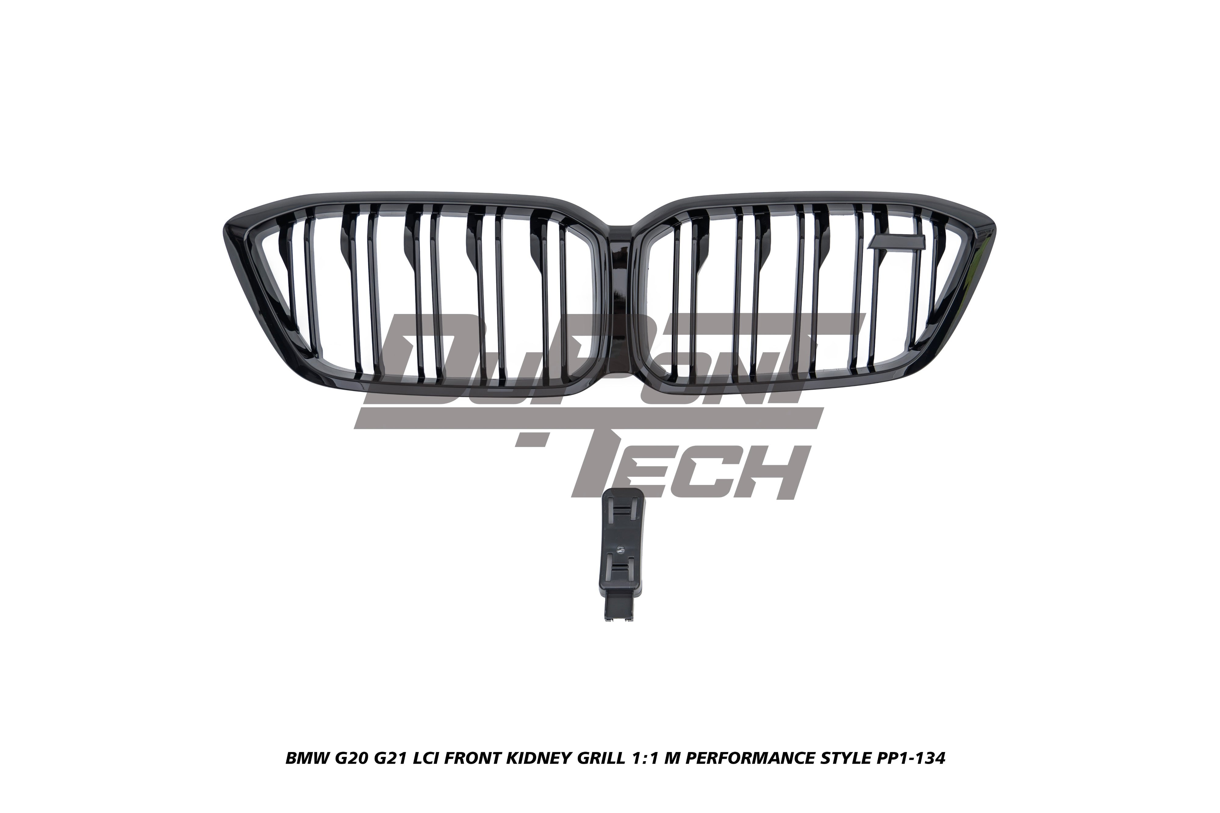 BMW 3 Series M340i 330i 320i G20 G21 LCI 2023-ON with Aftermarket Parts - 1:1 M Performance Style Front Kidney Grill ABS from DuPont Tech