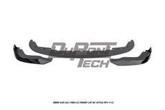 BMW 3 Series M340i 330i (With M-Package Bumper, does not fit base model) G20 G21 Pre-LCI 2019 2020 2021 2022 with Aftermarket Parts - AC Style Front Lip ABS from DuPont Tech