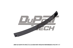 BMW 3 Series M340i 330i (Fits Both Pre-LCI &  LCI) G20 2019-ON with Aftermarket Parts - M Performance Style Rear Roof Spoiler ABS from DuPont Tech