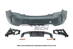 BMW 2 Series M240i M235i 230i 228i F22 2014 2015 2016 2017 2018 2019 2020 2021 with Aftermarket Parts - M2C Conversion Upgrade Style Rear Bumper PP Polypropylene from DuPont Tech
