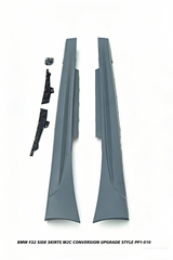 BMW 2 Series M240i M235i 230i 228i F22 2014 2015 2016 2017 2018 2019 2020 2021 with Aftermarket Parts - M2C Conversion Upgrade Style Side Skirts PP Polypropylene from DuPont Tech
